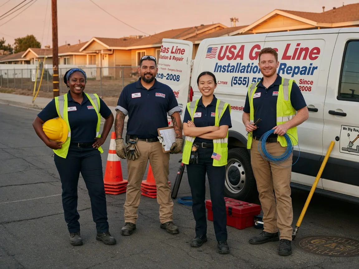 Gas Line Installation company in Beasley, TX
